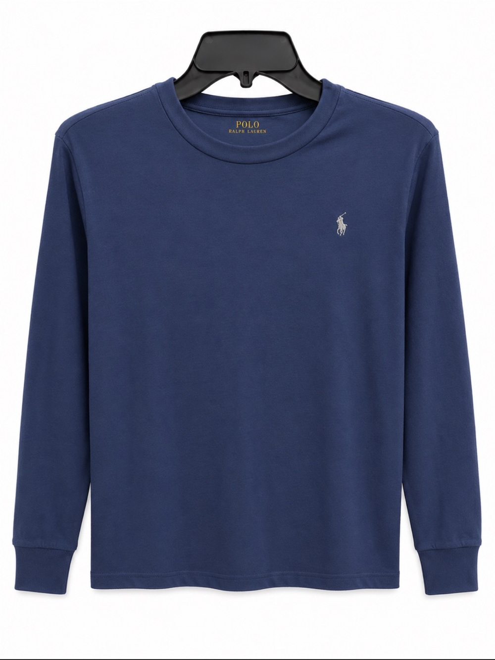 Blue long sleeve shirt Polo Ralph Lauren size 10/12 for boys